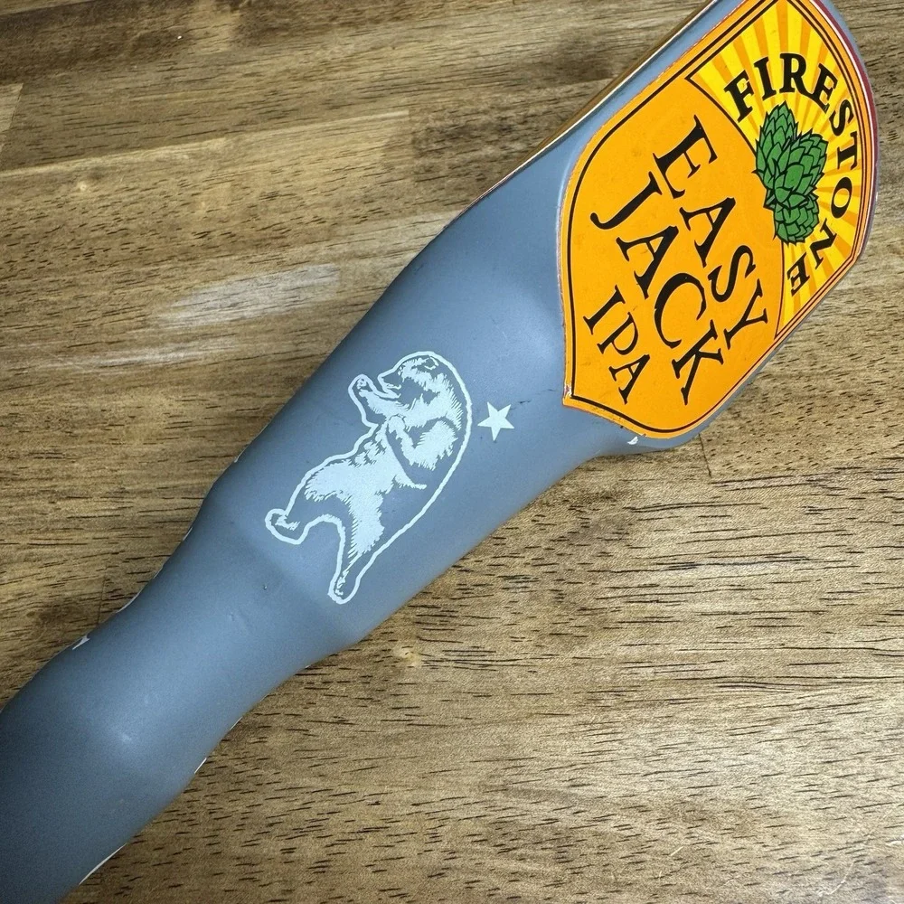 Firestone Easy Jack IPA Beer Tap Handle Gray Lion Brewery Bar Pub Tap